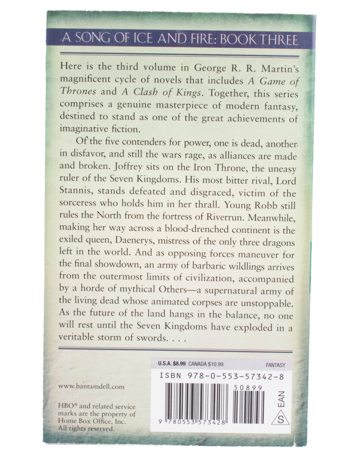 George R. R. Martin - Game of Thrones kirjasarja - Image 4