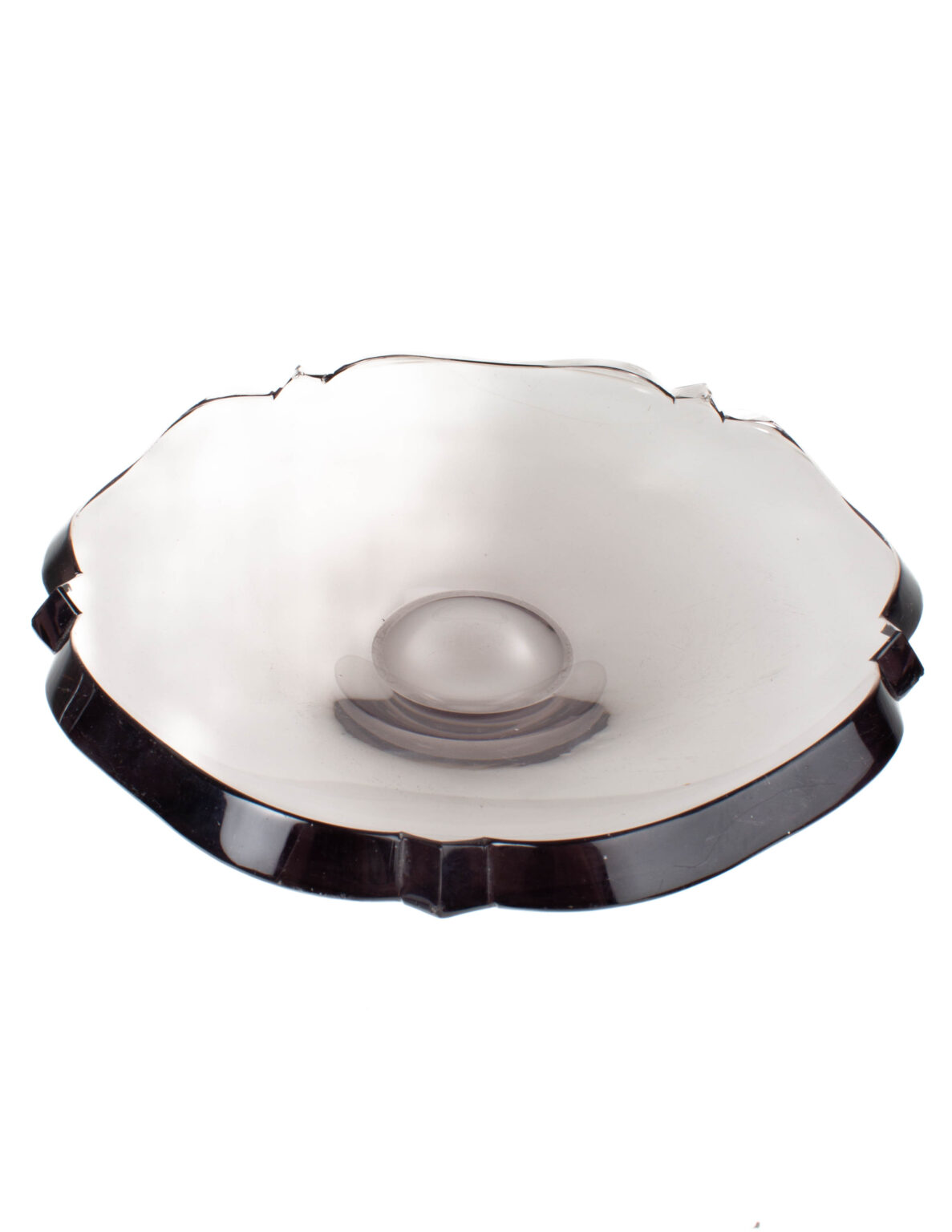 IITTALA "Kokardi" Taidelasi, signeerattu