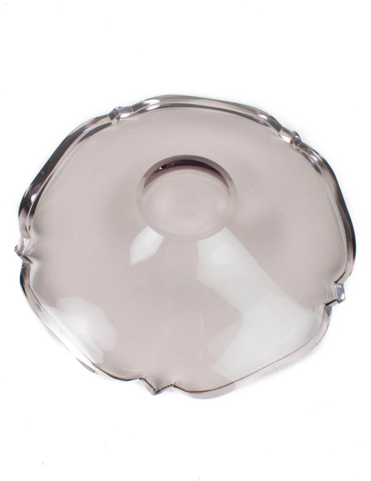 IITTALA "Kokardi" Taidelasi, signeerattu - Image 2