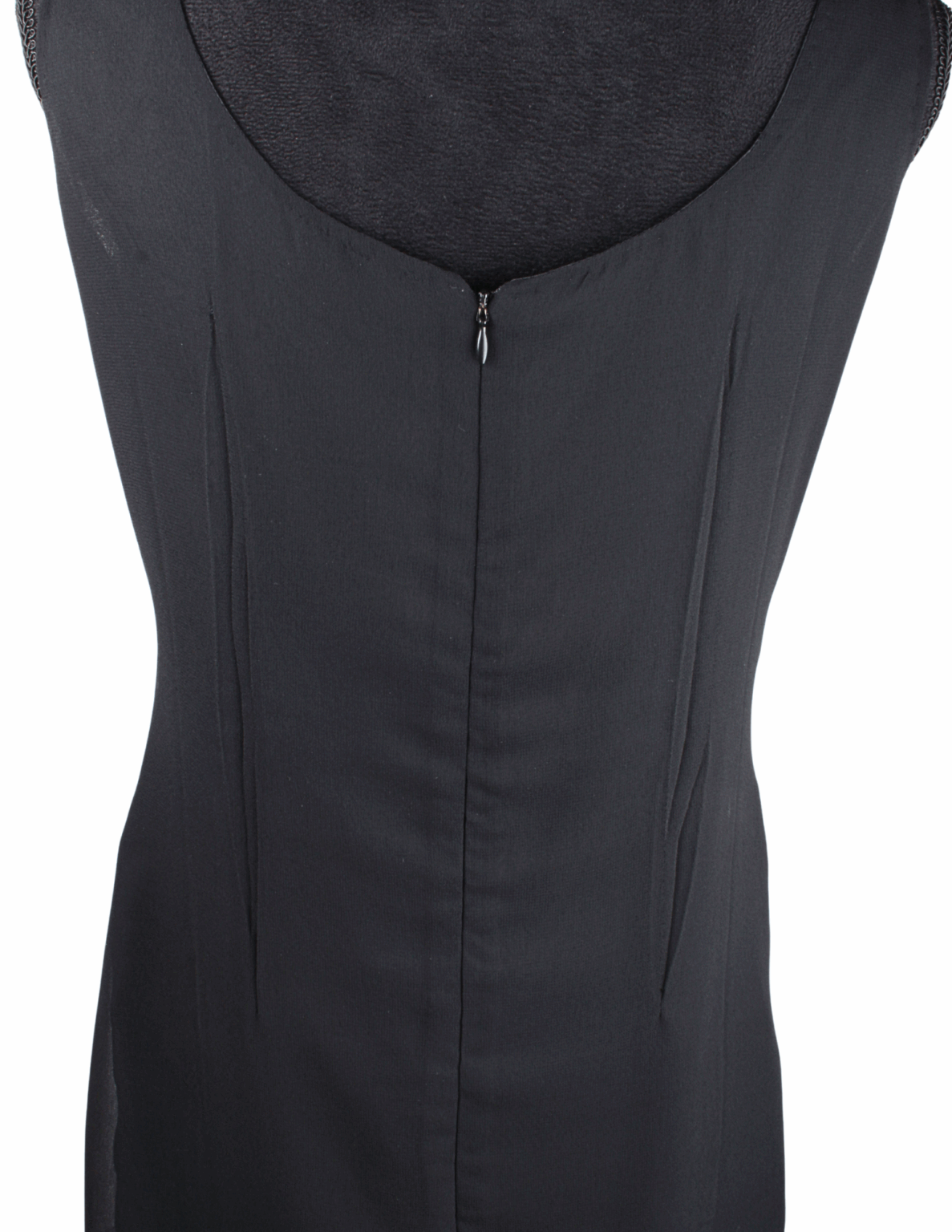 Elegantti hihaton juhlahame siemenhelmi -koristeilla, 38 - Image 5