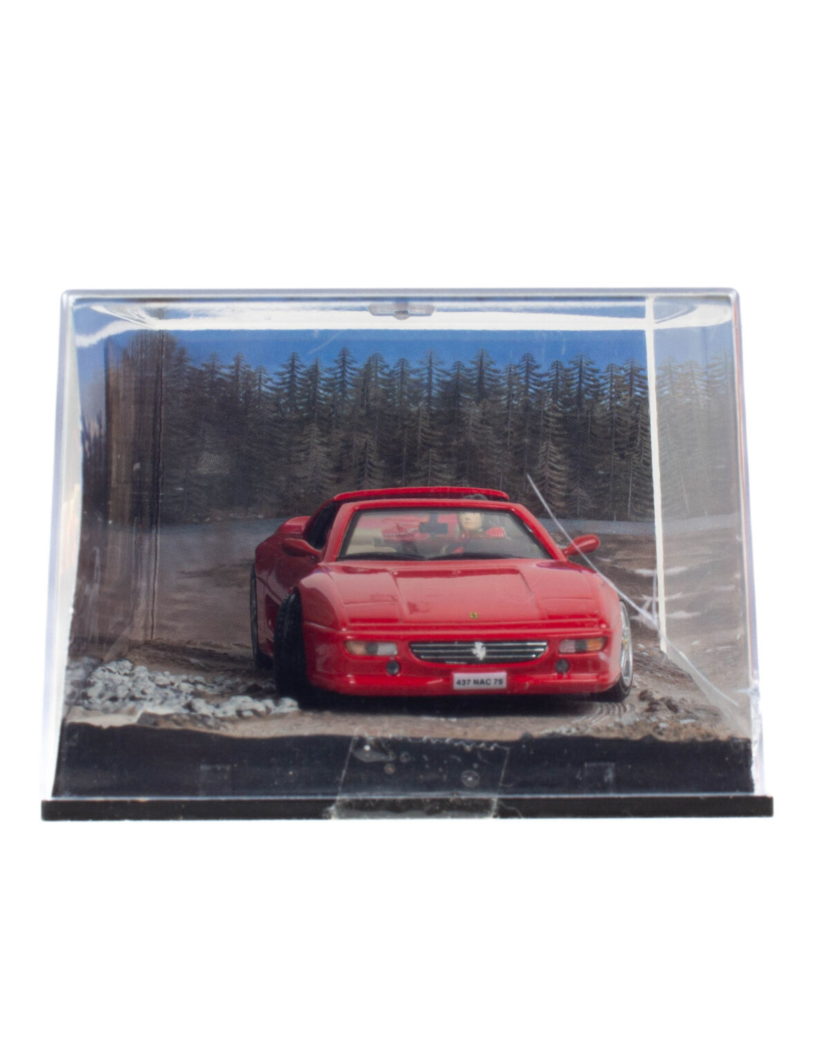 James Bondin autokokoelma nro 10 "Kultainen silmä - Ferrari F355 GTS pienoismalli 1:43 sekä lehti - Image 2