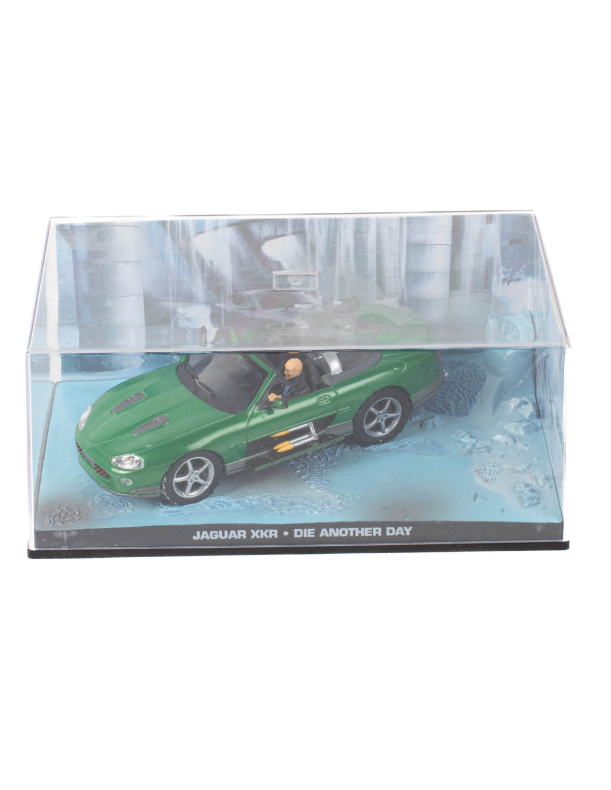 James Bondin autokokoelma nro 6 "Kuolema saa odottaa" - Jaguar XKR pienoismalli 1:43 sekä lehti - Image 2