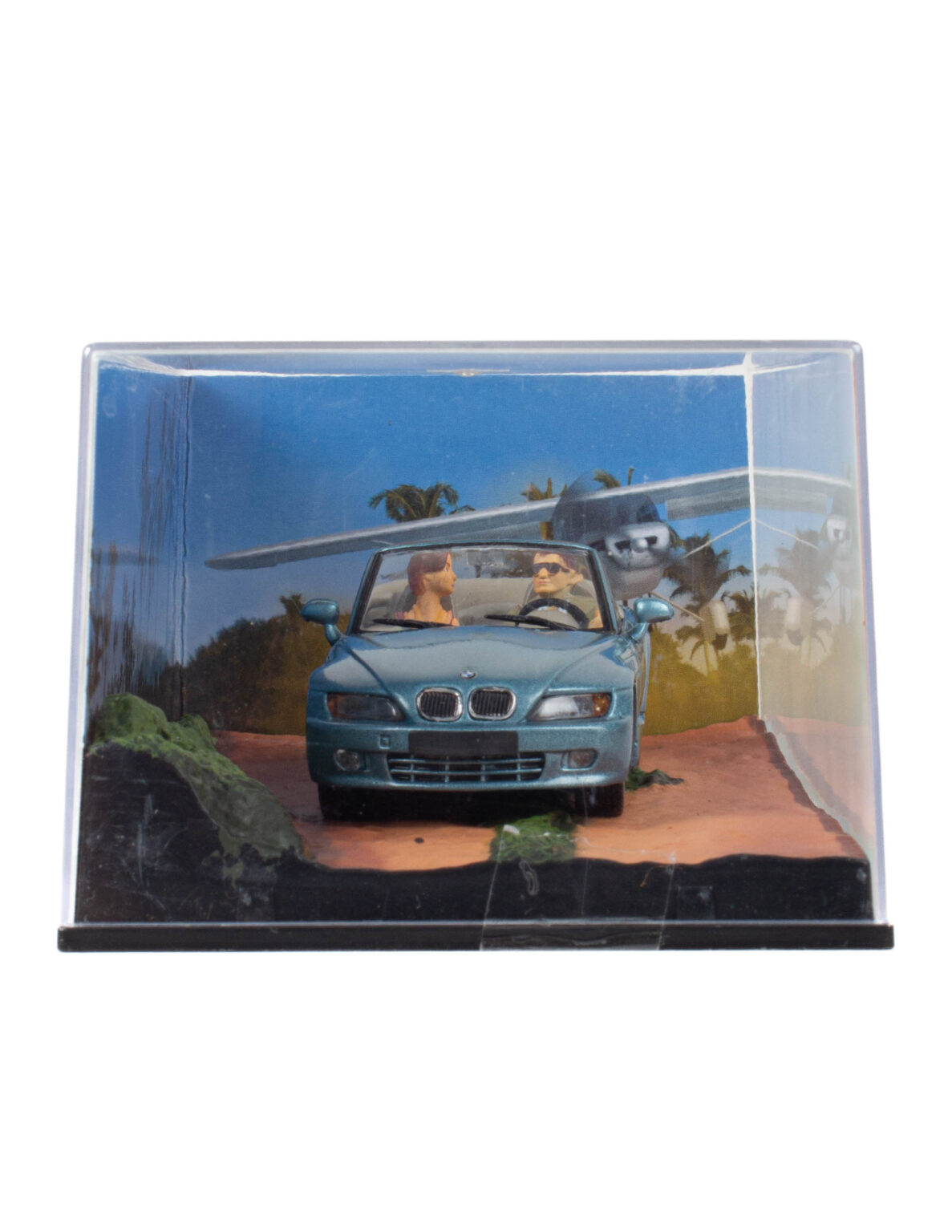 James Bondin autokokoelma Nro. 9 "Kultainen silmä" BMW Z3 pienoismalli 1:43 sekä lehti - Image 3