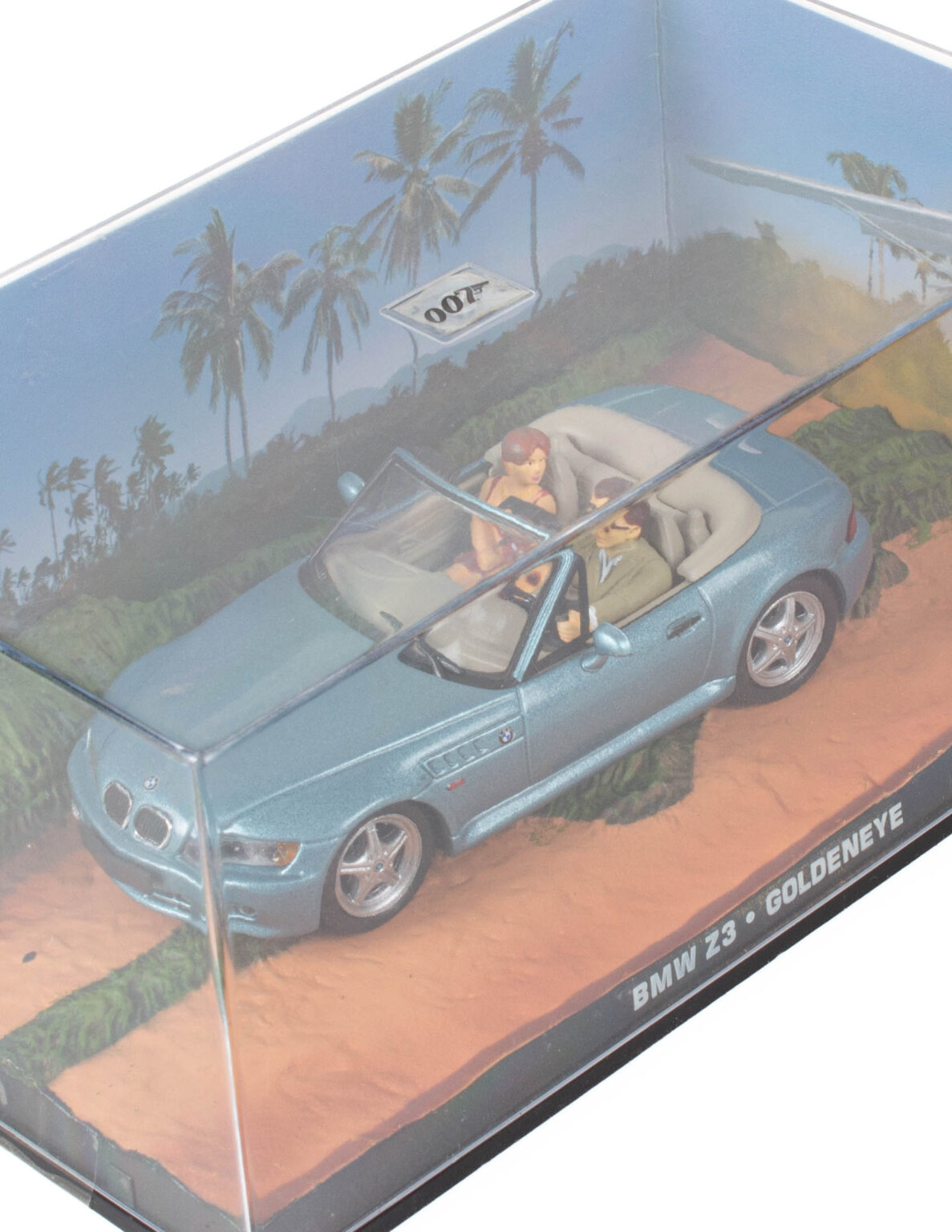 James Bondin autokokoelma Nro. 9 "Kultainen silmä" BMW Z3 pienoismalli 1:43 sekä lehti - Image 4