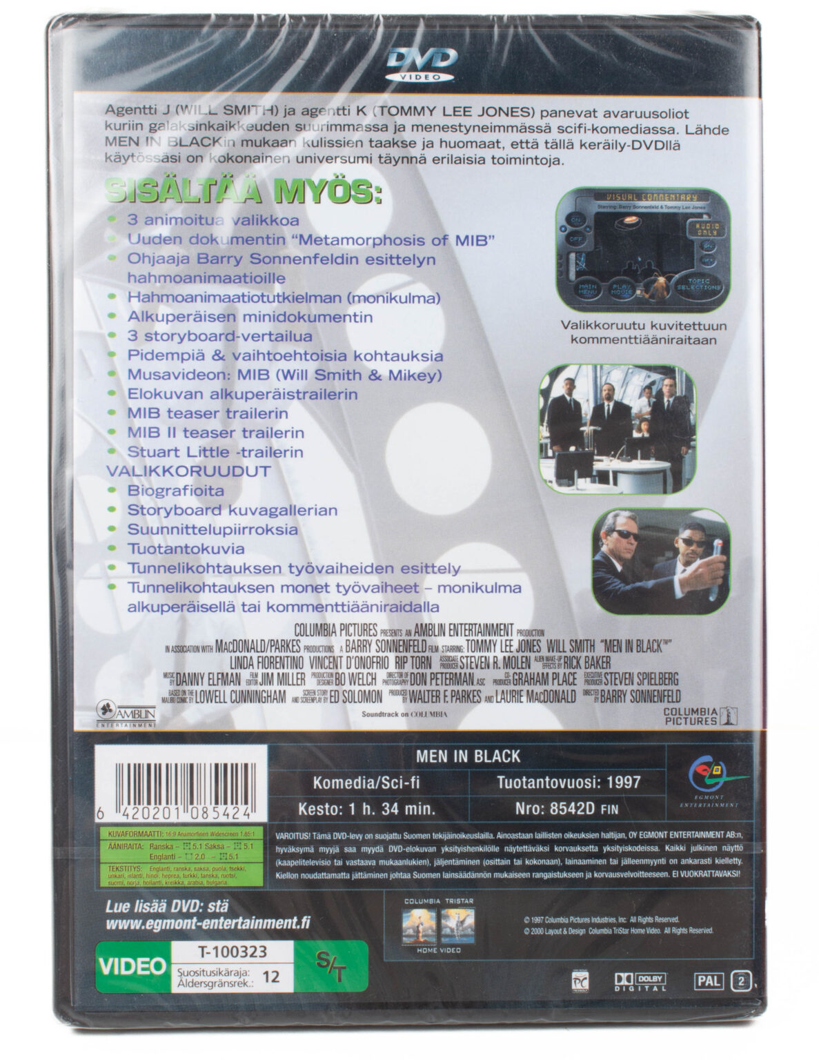 MIB - Miehet Mustissa (DVD) - Image 2
