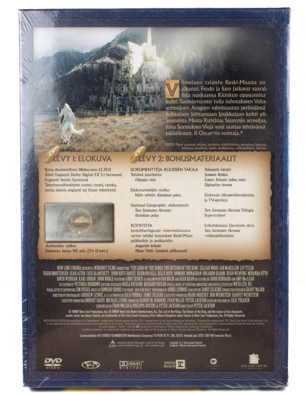 Taru Sormusten Herrasta - Kuninkaan Paluu (DVD) - Image 2