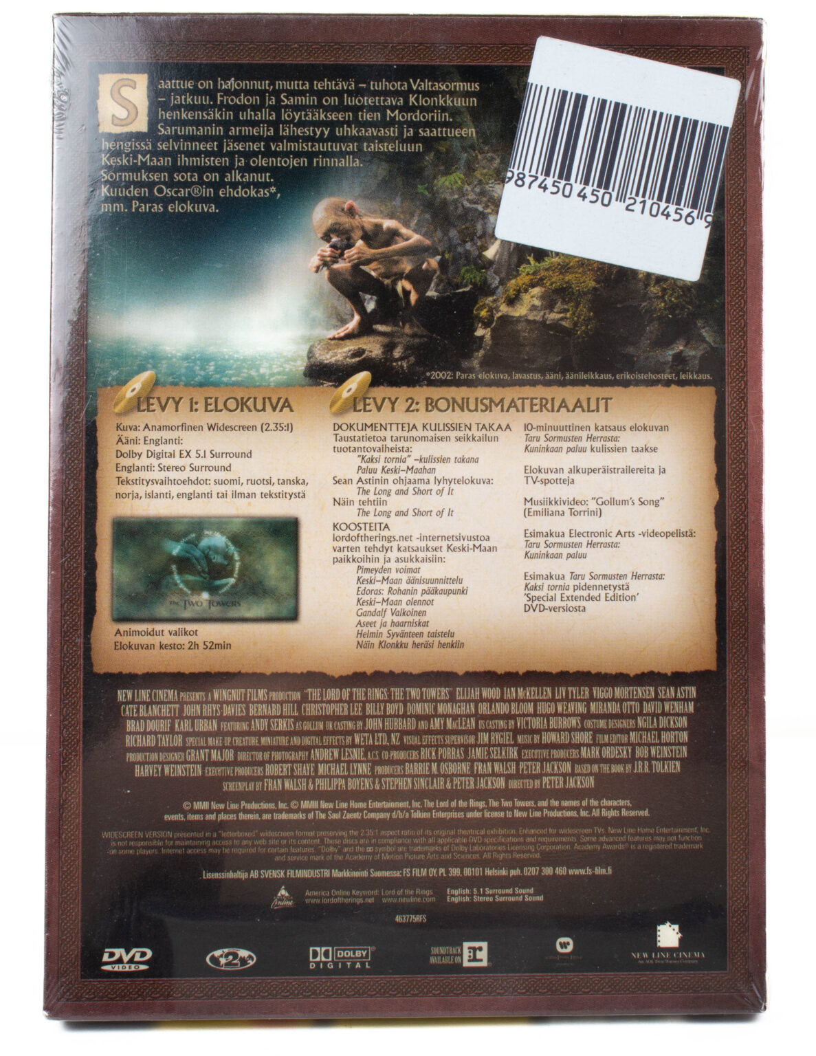 Taru Sormusten Herrasta - Kaksi Tornia (DVD) - Image 2