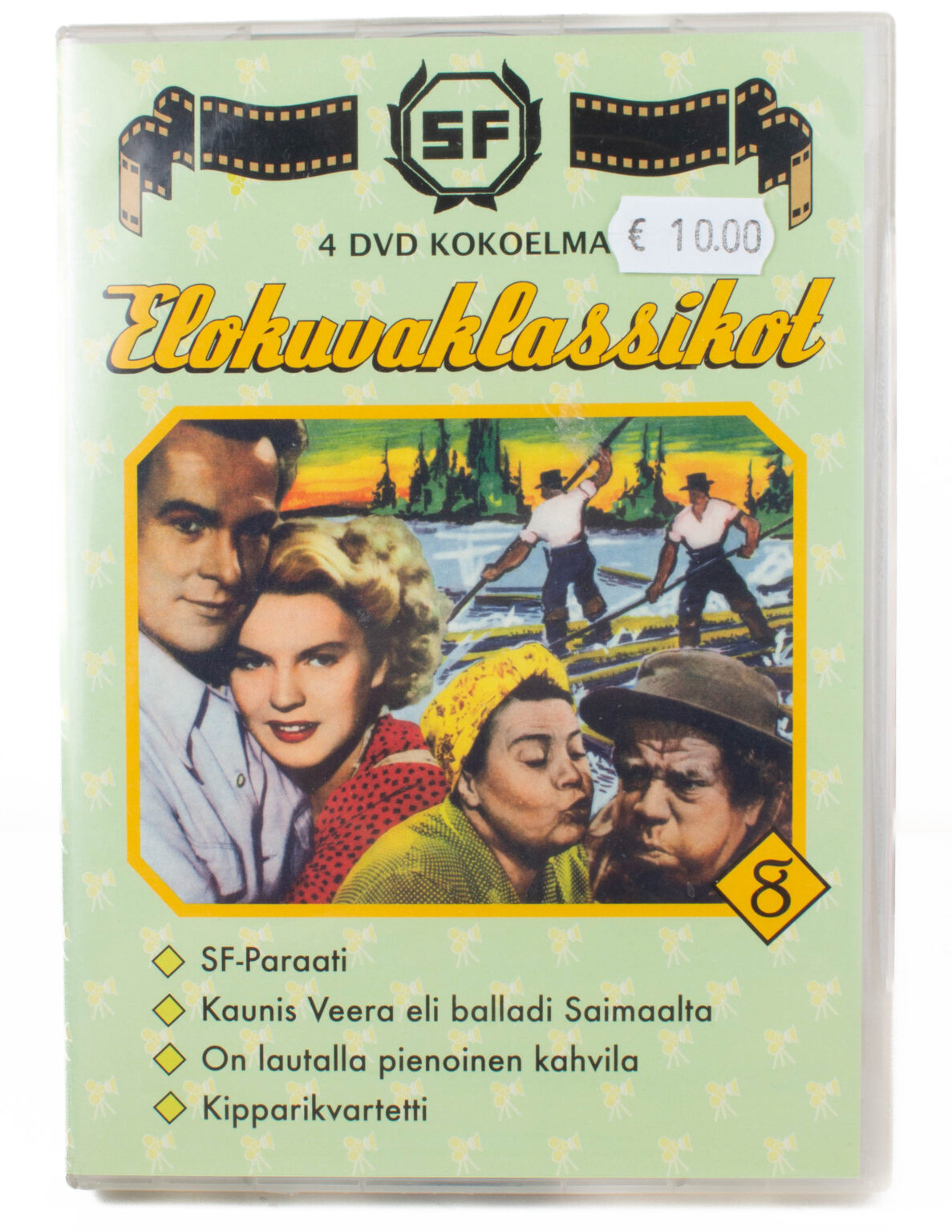 Elokuvaklassikot 8- 4 DVD:n kokoelma