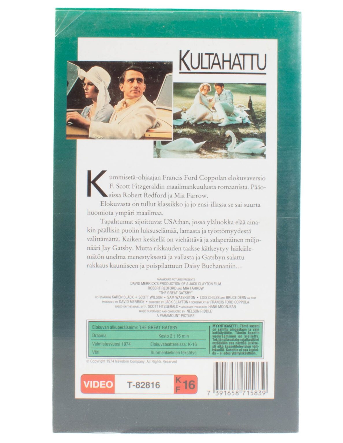 Kultahattu -VHS elokuva - Image 3