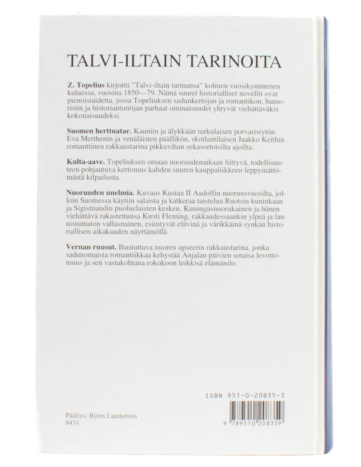 Talvi-iltain tarinoita -Z. Topelius - Image 3