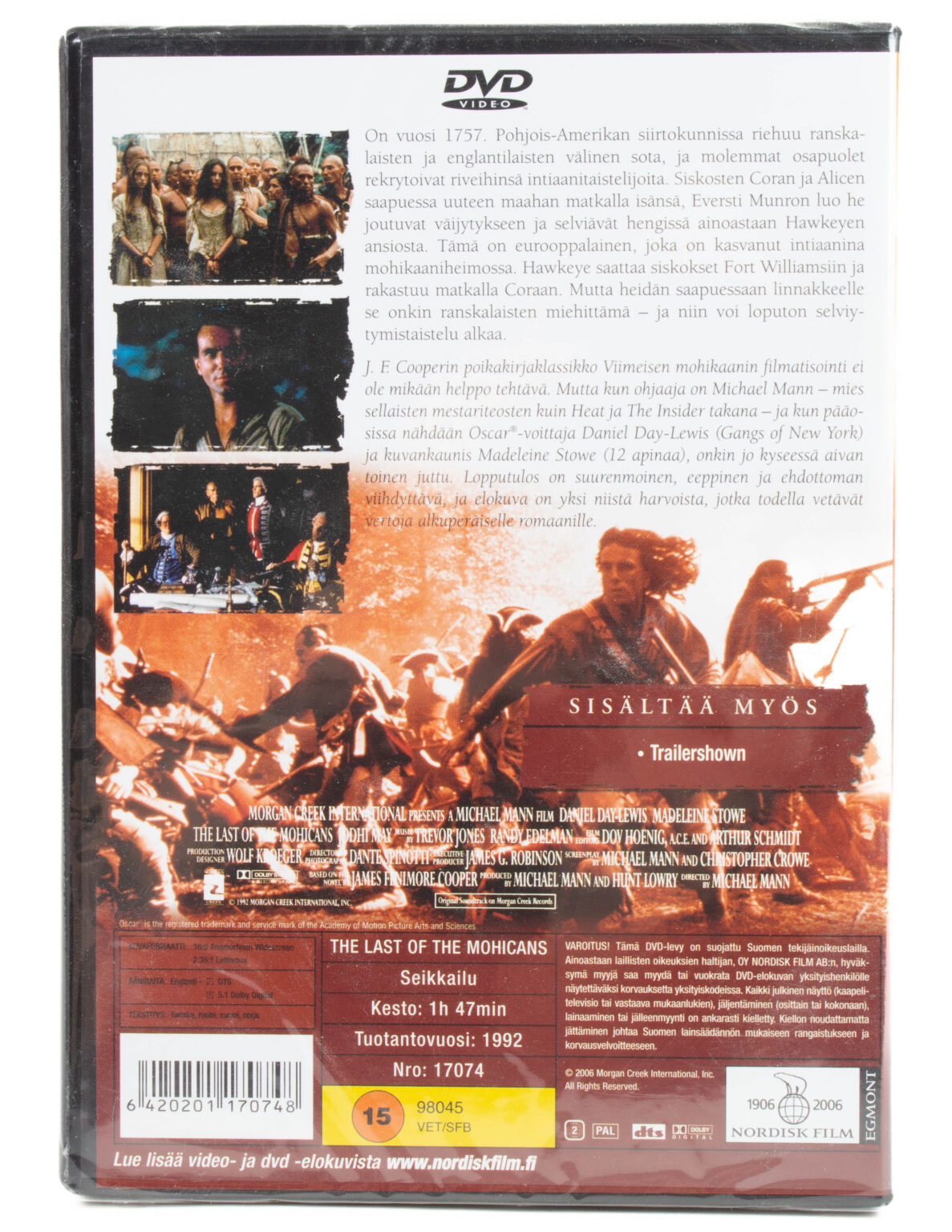 Viimeinen Mohikaani (DVD) - Image 2