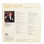 Zubin Mehta, Wiener Philharmoniker ‎– New Year's Concert 1990 (LP)