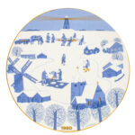 Arabia joululautanen - 1980