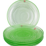 Iittala 'Kastehelmi' lautanen 17cm, 4 kpl