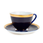 Lomonosov kahvikuppi ja lautanen