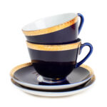 Lomonosov kahvikuppi ja lautanen