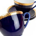 Lomonosov kahvikuppi ja lautanen