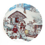 Arabia "Suurikokoinen mies" Seinälautanen