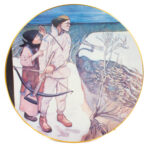 Arabia "Joukahaisen kosto" seinälautanen