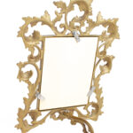 Pronssinen rokokoo valokuvakehys