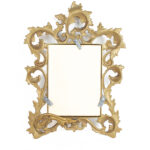 Pronssinen rokokoo valokuvakehys