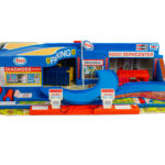 Vanha Esso Gas Station leluauto huoltamo